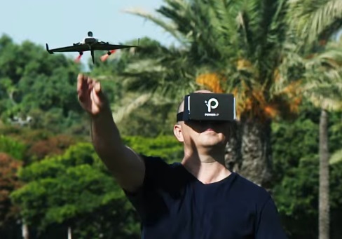 Paper Airplane VR Drone